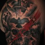 Airborne Aufklärungs Tätowierung - Снимка Beispiel der Tätowierung 5005 tatufoto.ru