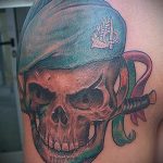 Airborne Aufklärungs Tätowierung - Снимка Beispiel der Tätowierung 6006 tatufoto.ru