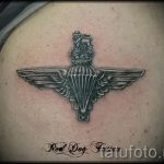 Въздушнодесантни специални сили Tätowierung - Снимка Beispiel der Tätowierung 2011 tatufoto.ru
