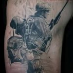 Въздушнодесантни специални сили Tätowierung - Снимка Beispiel der Tätowierung 3012 tatufoto.ru
