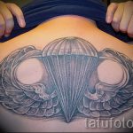 за Airborne Tattoo - Снимка пример за татуировка 1031 tatufoto.ru