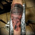 tatouage Airborne sur le poignet - примерна снимка du tatouage 3036 tatufoto.ru
