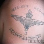 Tattoo Army Airborne - Снимка пример за татуировка 1047 tatufoto.ru