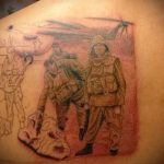Готина версия на татуировка за Въздушнодесантните сили - специални сили - снимка 2055 tatufoto.ru