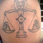 Tetoválás horoszkóp mérlegek - Fotó példa a 13122015 számra 3