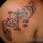 Mérleg horoszkóp tetoválás - fotó példa 13122015 4. szám