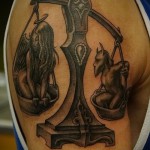 Mérleg tetováló jel - fotó példa 13122015 -ből 5. sz