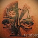 Mérleg jel tetoválás - fotó példa 13122015 6. szám