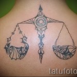 Mérleg jel tetoválás - fotó példa 13122015 8. szám