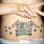 Mérleg tetoválás egy lánynak - fotó példa 13122015 2. szám