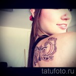Mérleg tetoválás egy lánynak - fotó példa 13122015 -ből, 7. szám