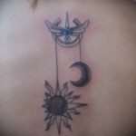 Mérleg tetoválás egy lánynak - fotó példa 13122015 -ből, 19. szám