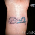 Mérleg tetoválás a csuklón - fotó példa az 13122015 -ből 6. sz