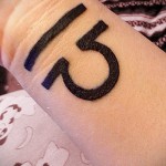 Mérleg tetoválás a karon - fotó példa 13122015 9. szám