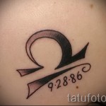 Mérleg csillagjegy tetoválás - fotó példa 13122015 # 1