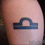 Mérleg csillagjegy tetoválás - fotó példa 13122015 # 2