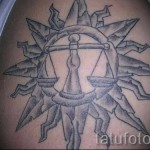 Mérleg csillagjegy tetoválás - fotó példa 13122015 # 6