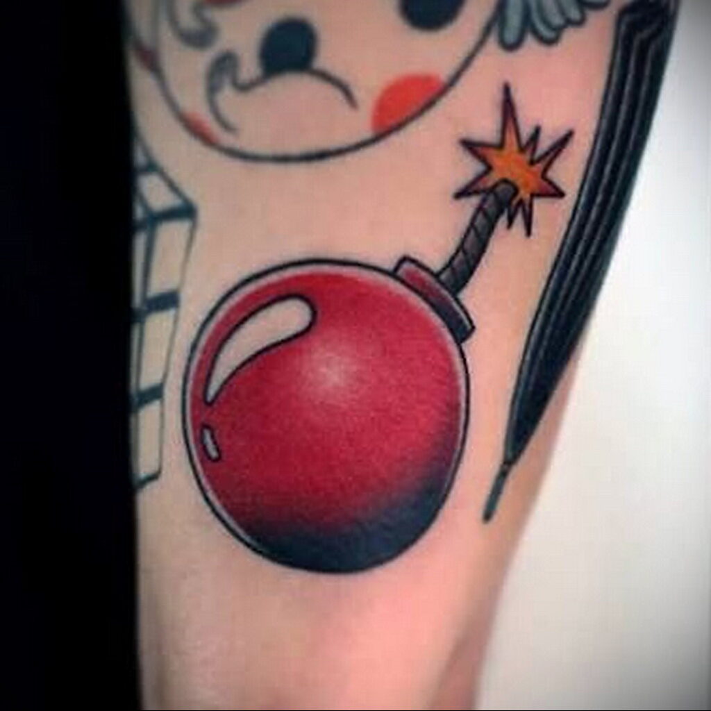 Fotó cseresznye tetoválásról 07.01.2021 №1024 -cseresznye tetoválás