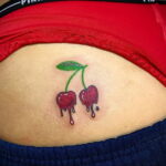 Fénykép tetoválás rajz cseresznye 07.01.2021 №218 -cseresznye tetoválás