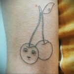 Fénykép tetoválás rajz cseresznye 07.01.2021 №214 -cseresznye tetoválás