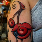 Fénykép tetoválás rajz cseresznye 07.01.2021 №210 -cseresznye tetoválás