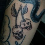 Fotó tetoválás rajz cseresznye 07.01.2021 №209 -cseresznye tetoválás