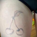 Fénykép tetoválás rajz cseresznye 07.01.2021 №195 -cseresznye tetoválás