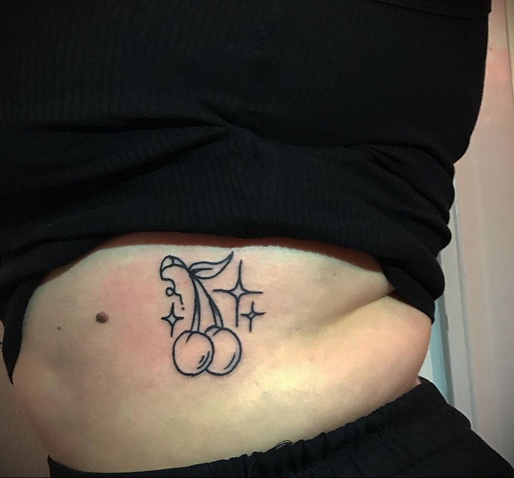 Fénykép tetoválás rajz cseresznye 07.01.2021 №178 -cseresznye tetoválás