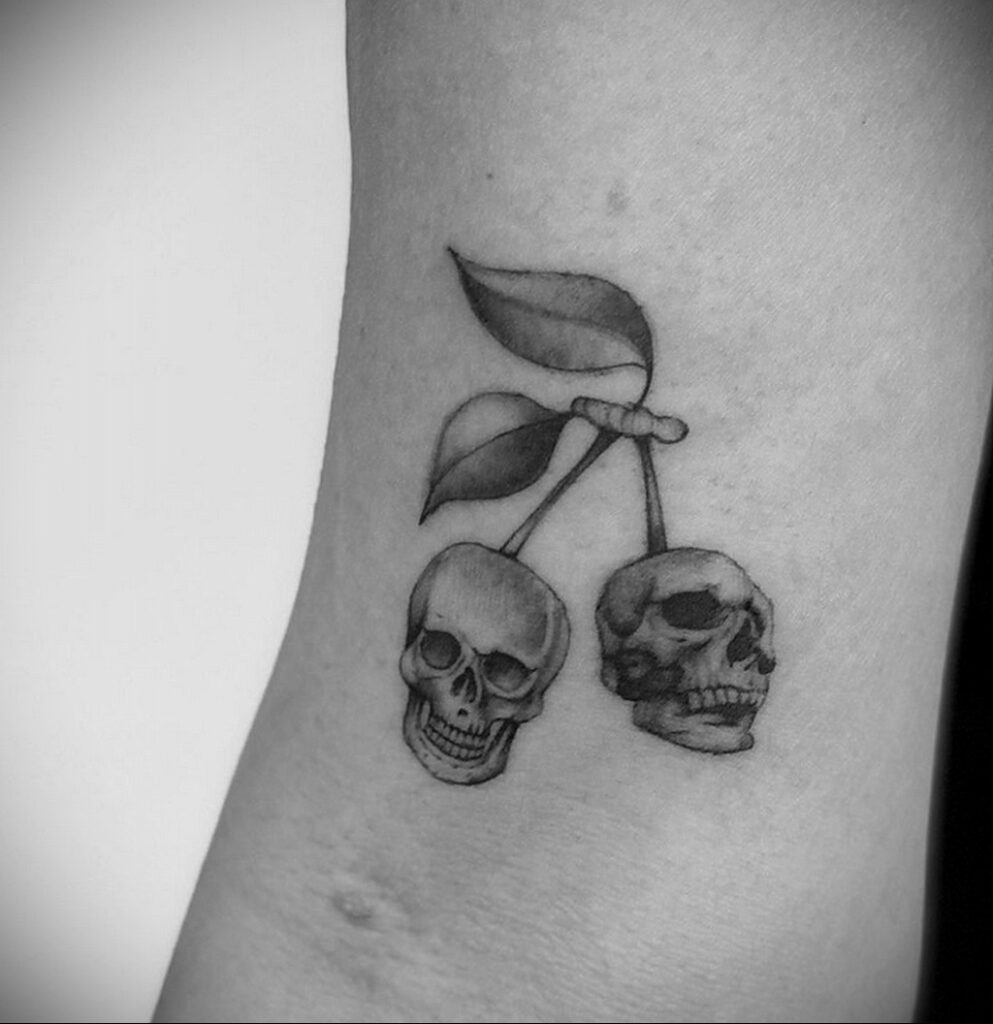 Fénykép tetoválás rajz cseresznye 07.01.2021 №175 -cseresznye tetoválás