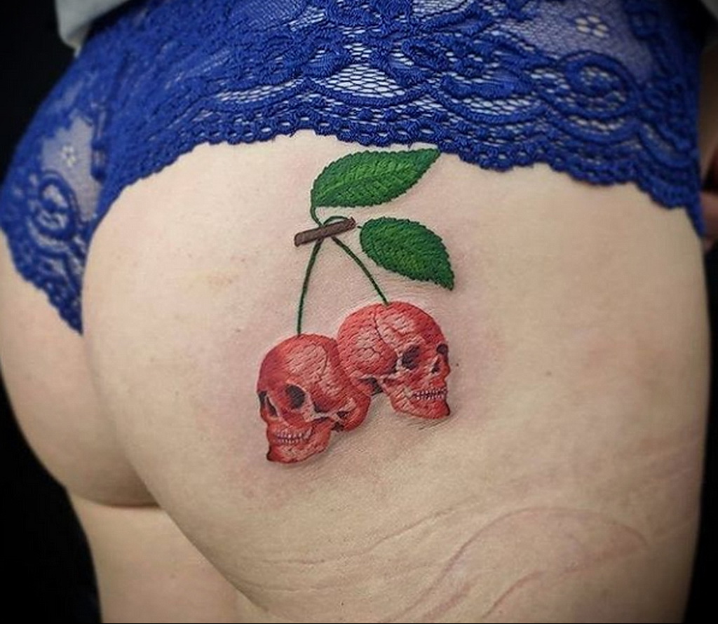 Fénykép tetoválás rajz cseresznye 07.01.2021 №145 -cseresznye tetoválás