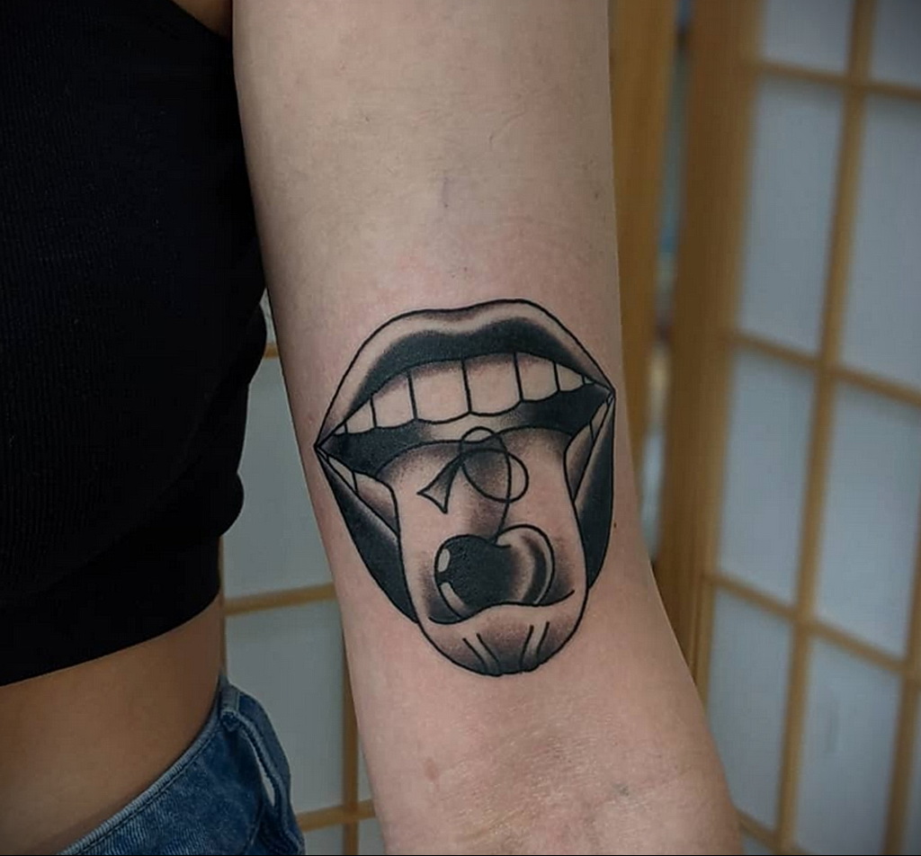 Fénykép tetoválás rajz cseresznye 07.01.2021 №134 -cseresznye tetoválás