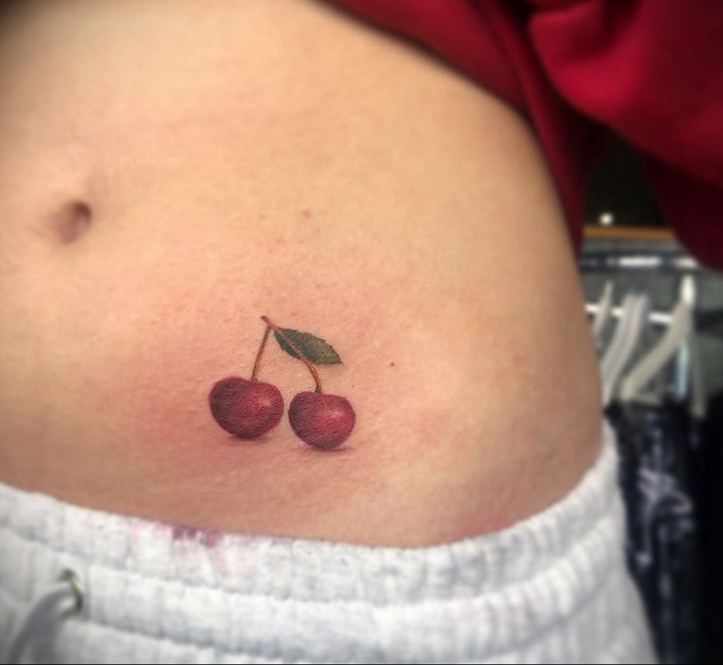 Fénykép tetoválás rajz cseresznye 07.01.2021 №116 -cseresznye tetoválás