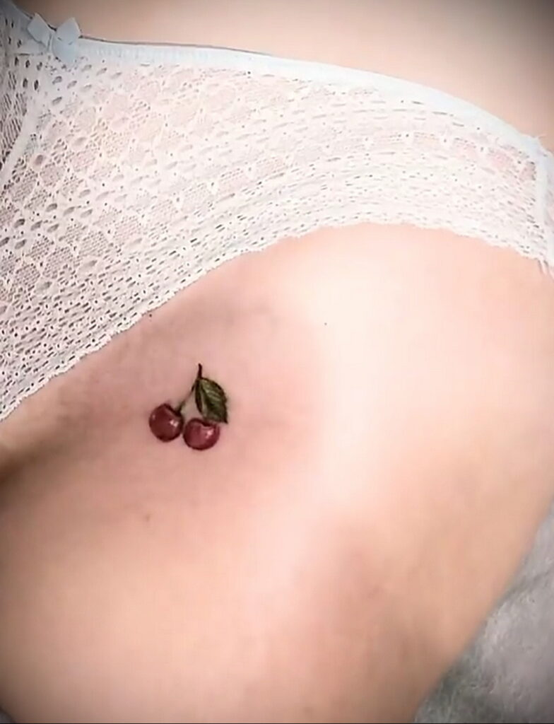 Fénykép tetoválás rajz cseresznye 07.01.2021 №090 -cseresznye tetoválás