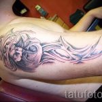 Vízöntő tetoválás a kezén - fotó - példa a kész tetoválásra 01082016 1138 tatufoto.ru