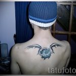 Vízöntő tetováló minta - fotó - példa a kész tetoválásra a 01082016 3152 tatufoto.ru