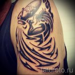 Vízöntő tetováló fotó - egy példa a kész tetoválásra a 01082016 5165 tatufoto.ru oldalról