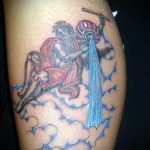 Vízöntő tetoválás - menő fotó - példa a kész tetoválásra a 01082016 10090 tatufoto.ru