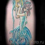 Vízöntő tetoválás - menő fotó - példa a kész tetoválásra a 01082016 11091 tatufoto.ru