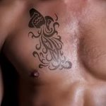 Vízöntő tetoválás - menő fotó - példa a kész tetoválásra a 01082016 13093 tatufoto.ru