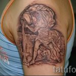 Vízöntő tetoválás férfiaknak - fotó - példa a kész tetoválásra 01082016 2118 tatufoto.ru