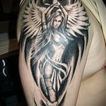 angyal harcos tetoválás 4