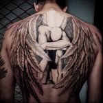 angyal harcos tetoválás 5