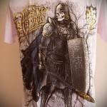 Orosz harcos tetoválás