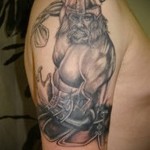 harcos tetoválás a vállán 5