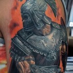ősi harcos tetoválás 1