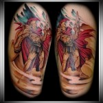 ősi harcos tetoválás 2