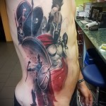 Sparta törzsi harcosai