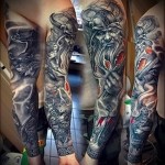 római harcos tetoválás 6
