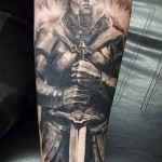 Viking harcos tetoválás