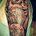 viking harcos tetoválás